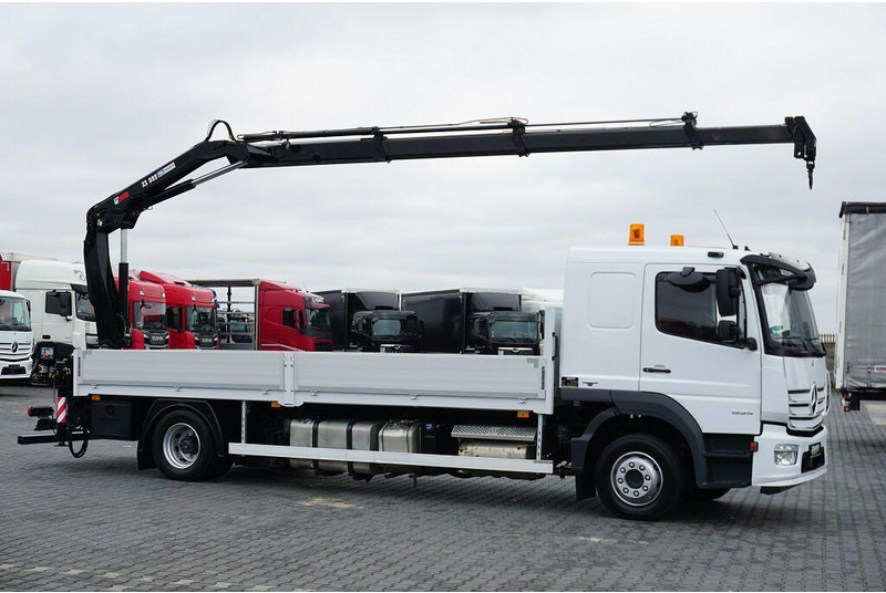 Mercedes-Benz ATEGO / 1224 / ACC / SKRZYNIOWY + HDS / HIAB 099 B - 3 DUO - Camion plateau, Camion grue: photos 4 Mercedes-Benz ATEGO / 1224 / ACC / SKRZYNIOWY + HDS / HIAB 099 B - 3 DUO - Camion plateau, Camion grue: photos 4