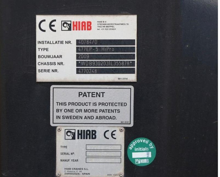 Camion porte-voitures Mercedes-Benz Actros 2532 Vehicle transporter + crane Hiab 477EP-5 HiPro 6x2: photos 17 Camion porte-voitures Mercedes-Benz Actros 2532 Vehicle transporter + crane Hiab 477EP-5 HiPro 6x2: photos 17