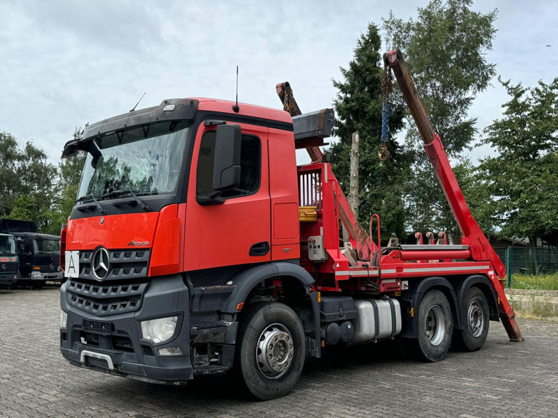 Mercedes-Benz Arocs 2536 BL 6x2/Funkfernbe./VDL-ASK 18 TK - Camion porte-conteneur/ Caisse mobile, Camion grue: photos 3 Mercedes-Benz Arocs 2536 BL 6x2/Funkfernbe./VDL-ASK 18 TK - Camion porte-conteneur/ Caisse mobile, Camion grue: photos 3