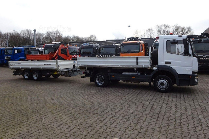 Camion benne Mercedes-Benz Atego 1223 - 3 way tipper+semi-trailer: photos 8