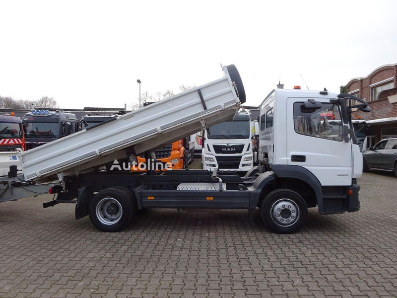 Camion benne Mercedes-Benz Atego 1223 - 3 way tipper+semi-trailer: photos 14