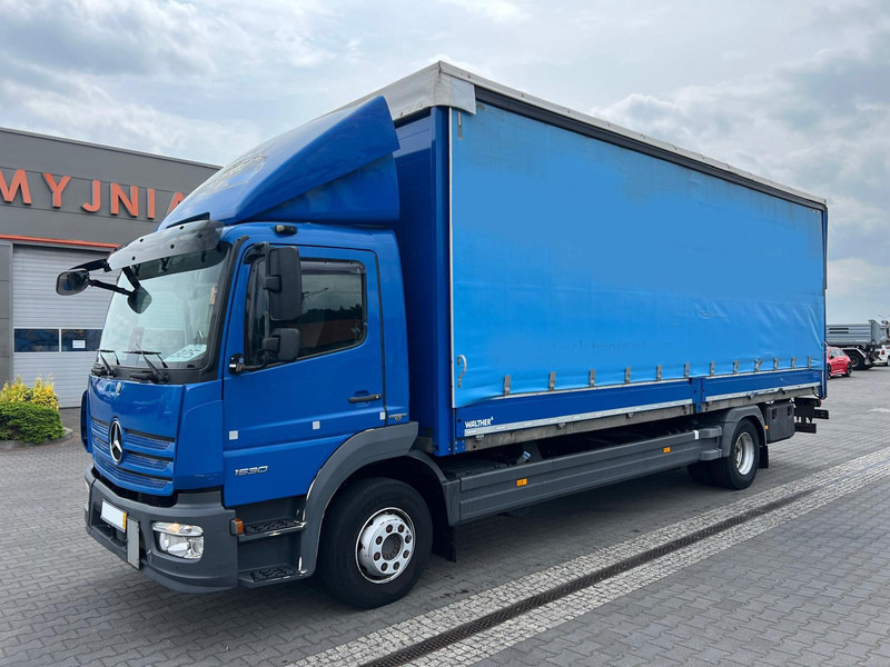 Mercedes-Benz Atego 1530 CURTAIN PLANE+LIFT 1.HAND - Camion à rideaux coulissants: photos 1 Mercedes-Benz Atego 1530 CURTAIN PLANE+LIFT 1.HAND - Camion à rideaux coulissants: photos 1
