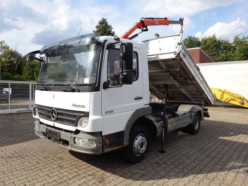 Mercedes-Benz Atego 818 3 way Meiller tipper + crane Terex 36.2 - Utilitaire benne: photos 3 Mercedes-Benz Atego 818 3 way Meiller tipper + crane Terex 36.2 - Utilitaire benne: photos 3