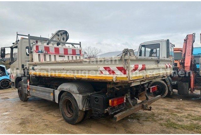 Mercedes-Benz Atego 818 Tipper + Crane Atlas 65.2 - Camion benne, Camion grue: photos 4 Mercedes-Benz Atego 818 Tipper + Crane Atlas 65.2 - Camion benne, Camion grue: photos 4