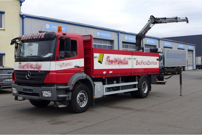 Mercedes-Benz Axor 1826 *Euro5*TÜV*HIAB 099B-2 DUO*1824 1829 - Camion plateau, Camion grue: photos 1 Mercedes-Benz Axor 1826 *Euro5*TÜV*HIAB 099B-2 DUO*1824 1829 - Camion plateau, Camion grue: photos 1