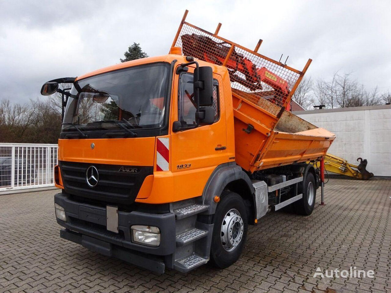 Mercedes-Benz Axor 1833 - Camion benne, Camion grue: photos 2 Mercedes-Benz Axor 1833 - Camion benne, Camion grue: photos 2