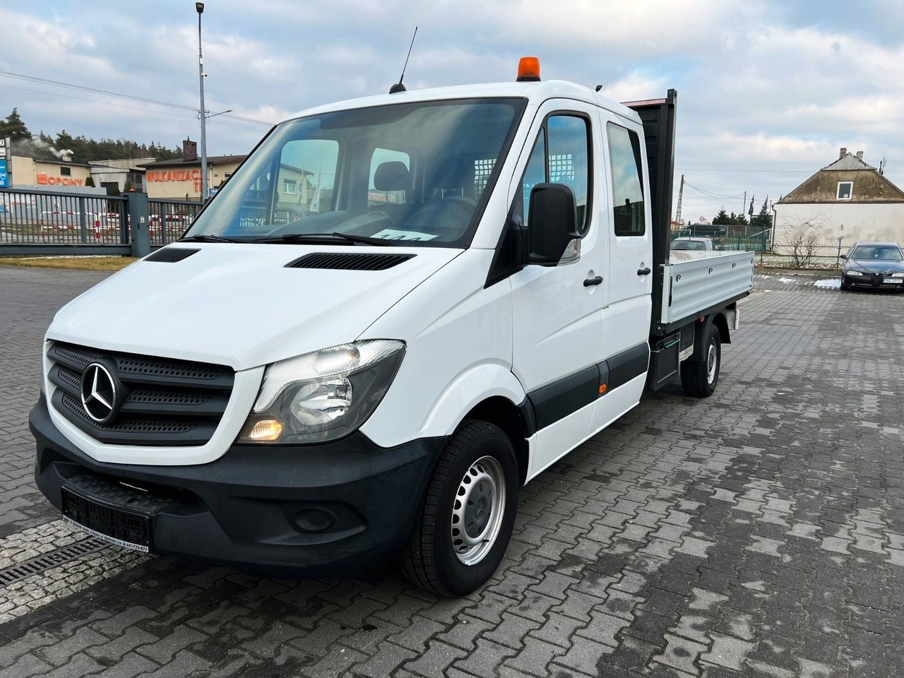 Fourgon plateau Mercedes-Benz Sprinter Pritsche Doka 7-sitze 316 CDI: photos 1