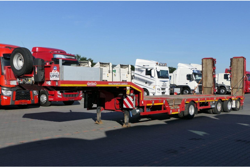 Nooteboom NISKOPODWOZIE LAWETA / 4 OSIOWA / DMC: 73500 KG / NAJAZDY HYDRAU - Semi-remorque surbaissé: photos 3 Nooteboom NISKOPODWOZIE LAWETA / 4 OSIOWA / DMC: 73500 KG / NAJAZDY HYDRAU - Semi-remorque surbaissé: photos 3