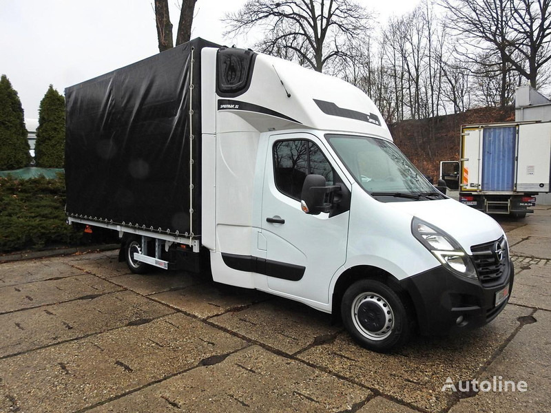 Opel Movano Curtain side + tail lift - Utilitaire plateau baché: photos 1 Opel Movano Curtain side + tail lift - Utilitaire plateau baché: photos 1