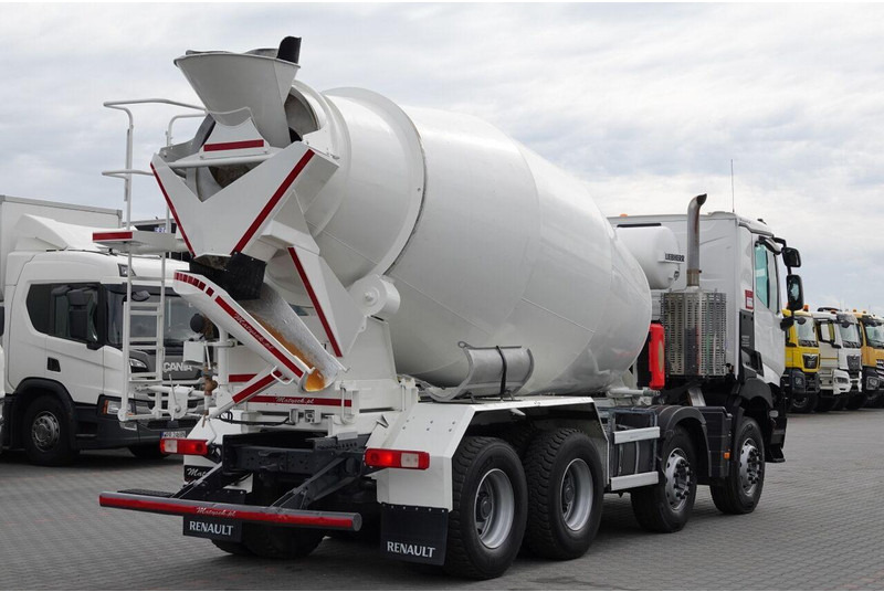 Renault C 380 / 8X4 / BETONOMIESZARKA / GRUSZKA / LIEBHERR 9 M3 / EURO 6 - Camion malaxeur: photos 4 Renault C 380 / 8X4 / BETONOMIESZARKA / GRUSZKA / LIEBHERR 9 M3 / EURO 6 - Camion malaxeur: photos 4
