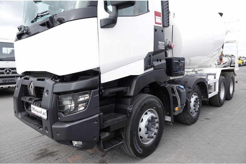 Camion malaxeur Renault C 380 / 8X4 / BETONOMIESZARKA / GRUSZKA / LIEBHERR 9 M3 / EURO 6: photos 8