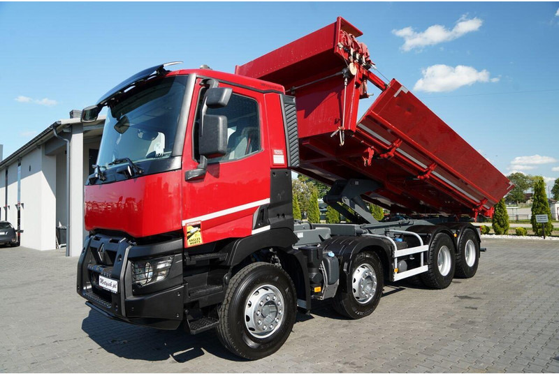 Renault C 430 / 8x4 / WYWROTKA  DWUSTRONNA - 6M / HYDROBURTA / KLAPODRZW - Camion benne: photos 2 Renault C 430 / 8x4 / WYWROTKA  DWUSTRONNA - 6M / HYDROBURTA / KLAPODRZW - Camion benne: photos 2