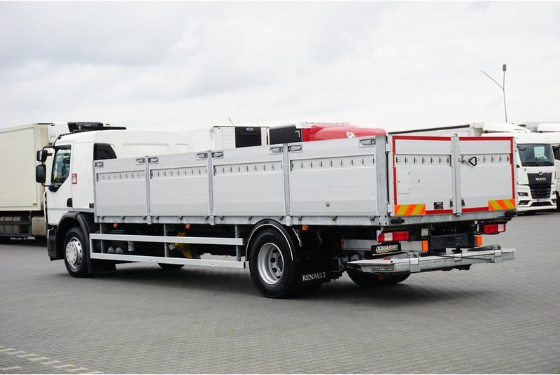 Camion plateau Renault D 280 / ACC / E 6 / BURTOWY + WINDA / ŁAD. 9953 KG / PEŁNY ADR: photos 6
