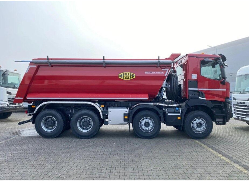 Renault Gamma K480 8x4 Meiller - Camion benne: photos 3 Renault Gamma K480 8x4 Meiller - Camion benne: photos 3