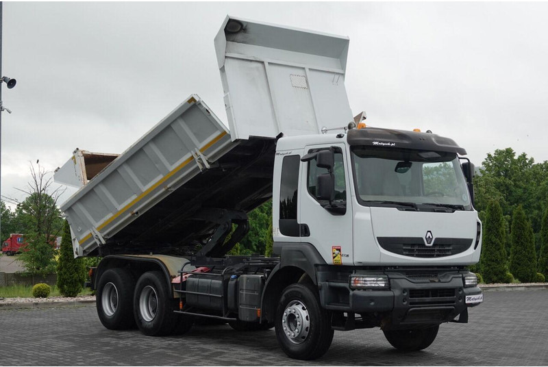 Renault KERAX 410 / 6x4 / WYWROTKA 3- STRONNA / 2X HYDROBURTA / HYDROK - Camion benne: photos 4 Renault KERAX 410 / 6x4 / WYWROTKA 3- STRONNA / 2X HYDROBURTA / HYDROK - Camion benne: photos 4