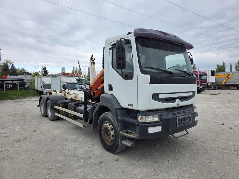 Renault Kerax 370 DCi - Palfinger PKK 8500 Crane - Multilift - Camion ampliroll, Camion grue: photos 1 Renault Kerax 370 DCi - Palfinger PKK 8500 Crane - Multilift - Camion ampliroll, Camion grue: photos 1