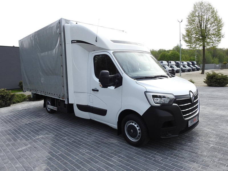 Renault MASTER PLANDEKA 10 PALET WEBASTO TEMPOMAT KLIMATYZACJA LEDY PNEU - Utilitaire plateau baché: photos 4 Renault MASTER PLANDEKA 10 PALET WEBASTO TEMPOMAT KLIMATYZACJA LEDY PNEU - Utilitaire plateau baché: photos 4