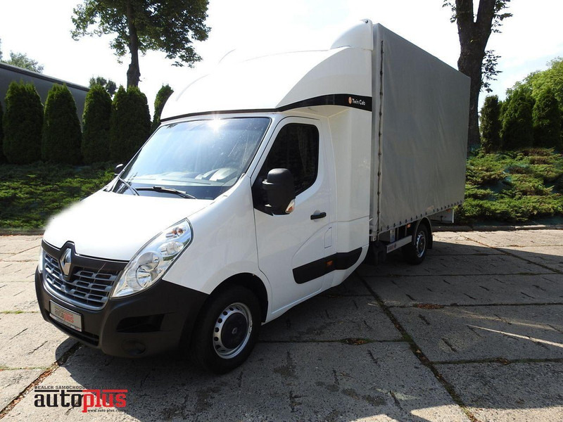 Renault MASTER PLANDEKA 8 PALET WEBASTO KLIMATYZACJA TEMPOMAT PNEUMATYKA - Utilitaire plateau baché: photos 1 Renault MASTER PLANDEKA 8 PALET WEBASTO KLIMATYZACJA TEMPOMAT PNEUMATYKA - Utilitaire plateau baché: photos 1