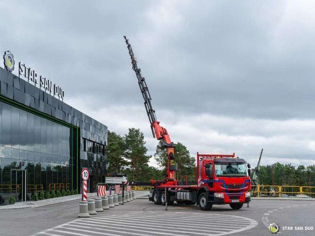 Renault PREMIUM 410 6x4 Palfinger PK 50002EH Crane Winc - Camion plateau, Camion grue: photos 2 Renault PREMIUM 410 6x4 Palfinger PK 50002EH Crane Winc - Camion plateau, Camion grue: photos 2