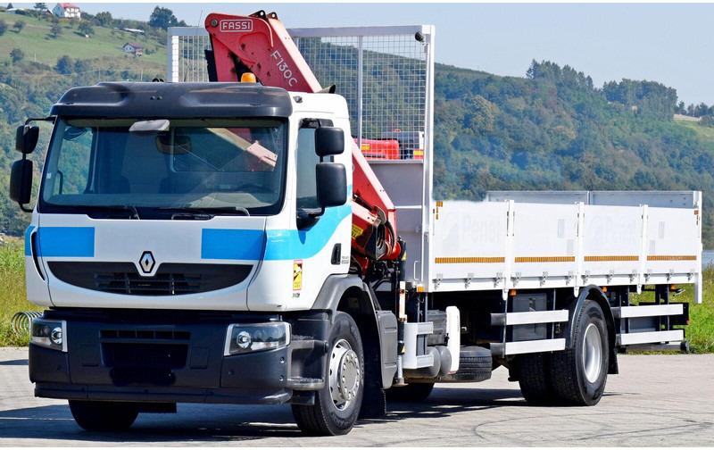 Renault Premium 310 DXI* FASSI F130AC.23+FUNK* TOP - Camion plateau, Camion grue: photos 3 Renault Premium 310 DXI* FASSI F130AC.23+FUNK* TOP - Camion plateau, Camion grue: photos 3