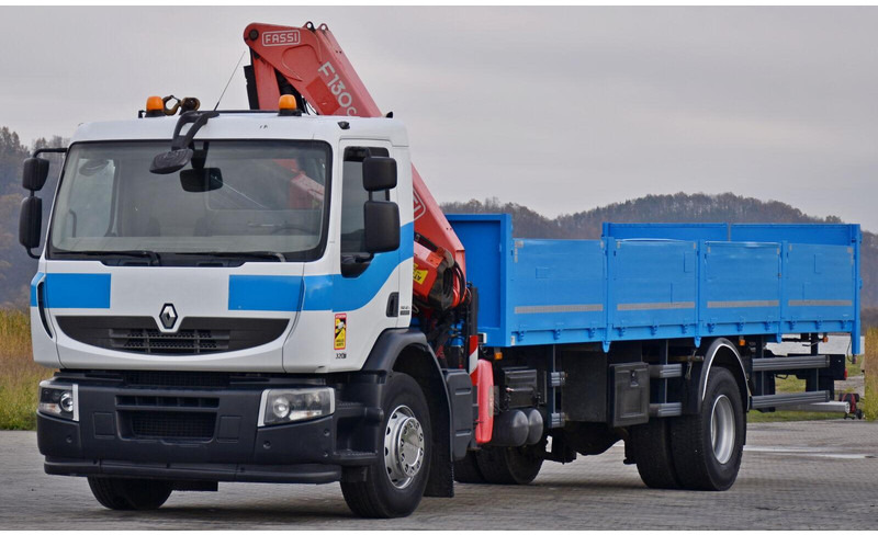 Renault Premium 320 DXI - Camion plateau, Camion grue: photos 4 Renault Premium 320 DXI - Camion plateau, Camion grue: photos 4