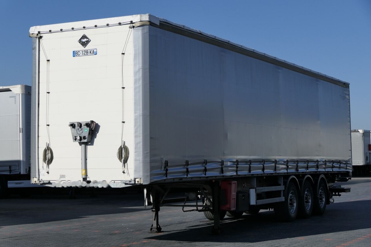 Semi-remorque rideaux coulissants Samro CURTAINSIDER / STANDARD / LIFTED AXLE / LIFT DHOLLANDIA: photos 1