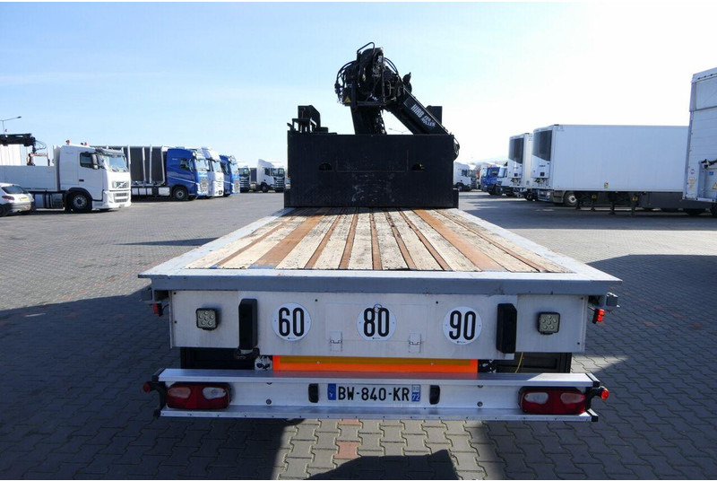 Samro NACZEPA PLATFORMA + HDS HIAB R 150 / DO BUDOWLANKI / PODŁOGA SZY - Semi-remorque plateau: photos 5 Samro NACZEPA PLATFORMA + HDS HIAB R 150 / DO BUDOWLANKI / PODŁOGA SZY - Semi-remorque plateau: photos 5