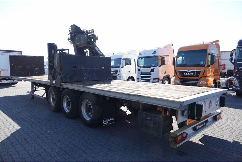 Samro NACZEPA PLATFORMA / + HDS HIAB R 150 F3 - WYSÓW : 8 METRÓW - Semi-remorque plateau: photos 4 Samro NACZEPA PLATFORMA / + HDS HIAB R 150 F3 - WYSÓW : 8 METRÓW - Semi-remorque plateau: photos 4