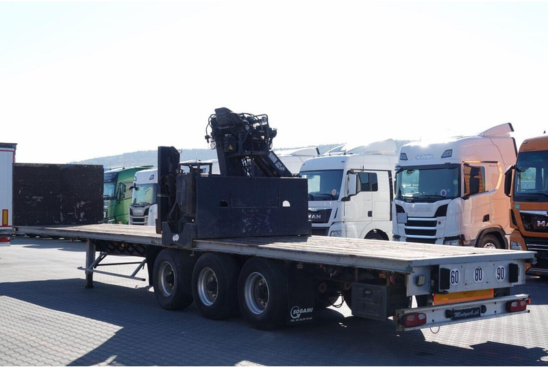 Samro NACZEPA PLATFORMA / + HDS HIAB R 150 F3 - WYSÓW : 8 METRÓW - Semi-remorque plateau: photos 5 Samro NACZEPA PLATFORMA / + HDS HIAB R 150 F3 - WYSÓW : 8 METRÓW - Semi-remorque plateau: photos 5