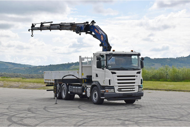 Scania G 420 - Camion plateau, Camion grue: photos 2 Scania G 420 - Camion plateau, Camion grue: photos 2