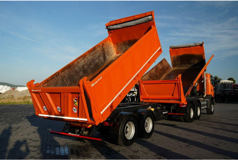 Scania G 440 / 6x6 / ZESTAW / WYWROTKA TRZY-STRONNA / 2X HYDROBURTA /PR - Camion benne: photos 5 Scania G 440 / 6x6 / ZESTAW / WYWROTKA TRZY-STRONNA / 2X HYDROBURTA /PR - Camion benne: photos 5