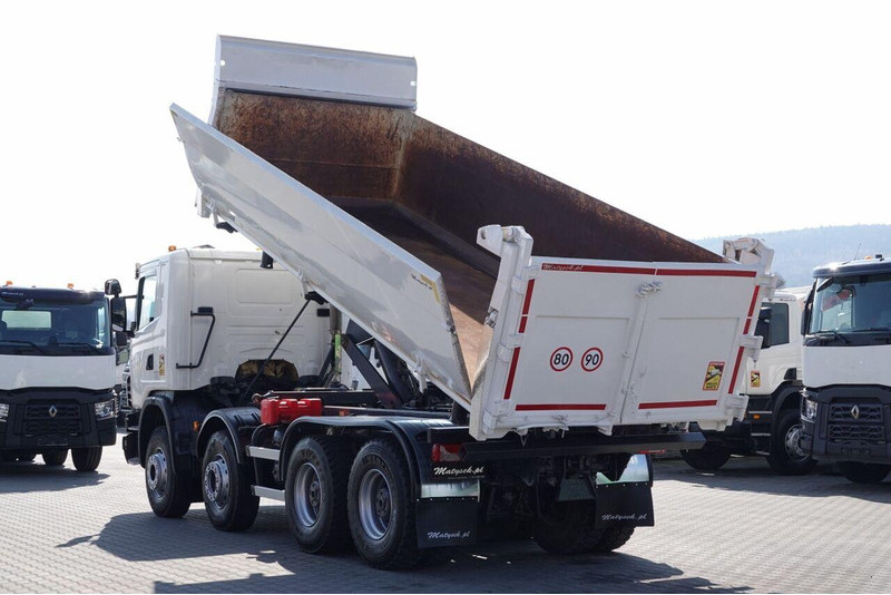 Scania G 480 / 8x4 / WYWROTKA / HYDROBURTA / BORDMATIC / MANUAL - Camion benne: photos 3 Scania G 480 / 8x4 / WYWROTKA / HYDROBURTA / BORDMATIC / MANUAL - Camion benne: photos 3