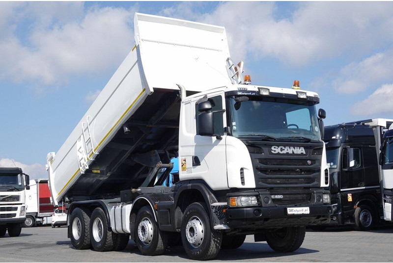 Scania G 480 / 8x4 / WYWROTKA / HYDROBURTA / BORDMATIC / MANUAL - Camion benne: photos 5 Scania G 480 / 8x4 / WYWROTKA / HYDROBURTA / BORDMATIC / MANUAL - Camion benne: photos 5