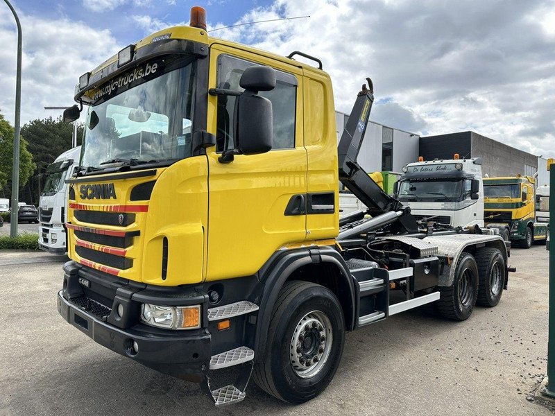 Scania G440 6x4 20T MARREL HOOKLIFT - RETARDER - STEEL - Camion plateau, Camion grue: photos 1 Scania G440 6x4 20T MARREL HOOKLIFT - RETARDER - STEEL - Camion plateau, Camion grue: photos 1