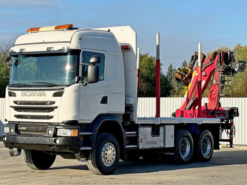 Scania G490 - Camion grumier, Camion grue: photos 4 Scania G490 - Camion grumier, Camion grue: photos 4
