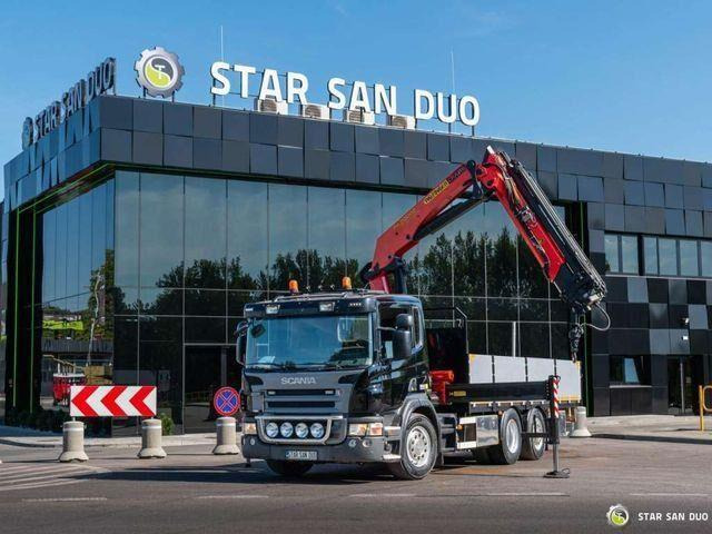 Scania P270 6x2 PALFINGER PK 20002 HDS Crane Rotator - Camion plateau, Camion grue: photos 2 Scania P270 6x2 PALFINGER PK 20002 HDS Crane Rotator - Camion plateau, Camion grue: photos 2