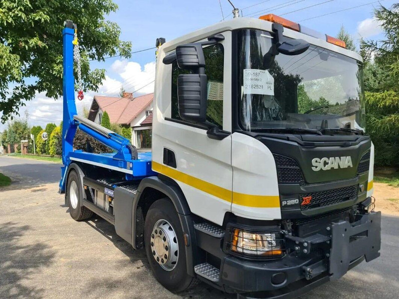 Scania P280 XT Skip Loader - Camion multibenne: photos 3 Scania P280 XT Skip Loader - Camion multibenne: photos 3