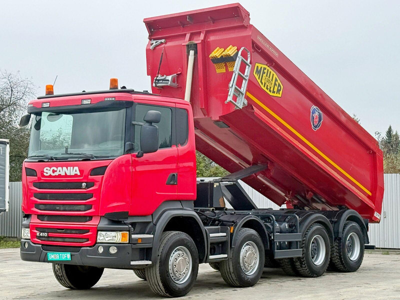 Scania R 410 * Kipper * TOPZUSTAND / 8x4 - Camion benne: photos 3 Scania R 410 * Kipper * TOPZUSTAND / 8x4 - Camion benne: photos 3