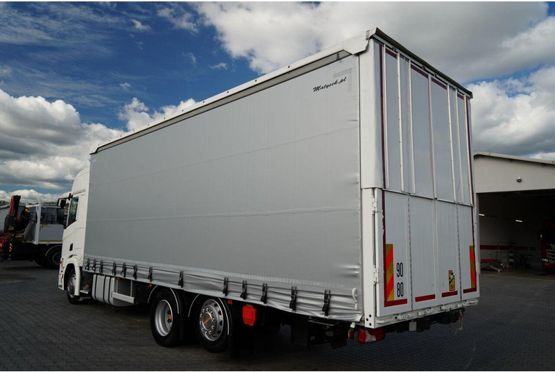 Scania R 450 / MEGA / 6x2 / FIRANKA - 8,2 m / SOLÓWKA / OŚ PODNOSZONA / - Camion à rideaux coulissants: photos 4 Scania R 450 / MEGA / 6x2 / FIRANKA - 8,2 m / SOLÓWKA / OŚ PODNOSZONA / - Camion à rideaux coulissants: photos 4