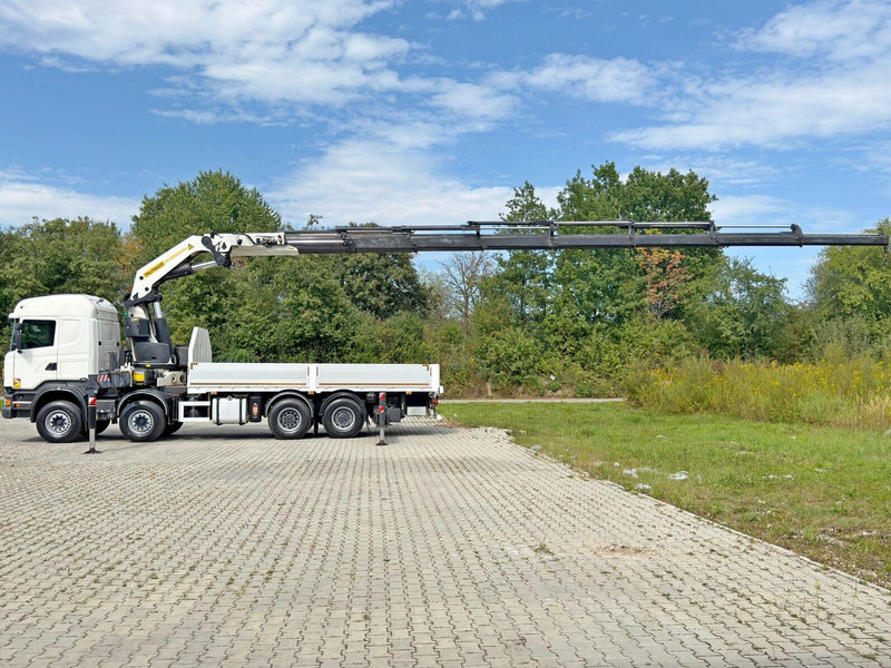 Scania R 500 * PK 88002 - EH G + FUNK * 8x4 *TOPZUSTAND - Camion plateau, Camion grue: photos 5 Scania R 500 * PK 88002 - EH G + FUNK * 8x4 *TOPZUSTAND - Camion plateau, Camion grue: photos 5