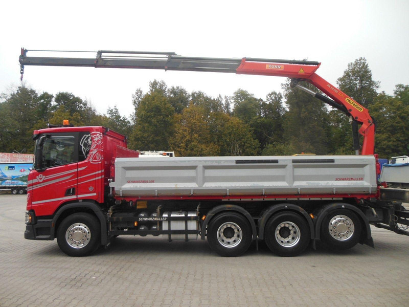 Scania R 580 8X4 + PALFINGER PK 19.001 crane - crédit-bail Scania R 580 8X4 + PALFINGER PK 19.001 crane: photos 6 Scania R 580 8X4 + PALFINGER PK 19.001 crane - crédit-bail Scania R 580 8X4 + PALFINGER PK 19.001 crane: photos 6