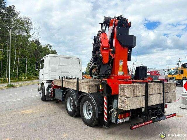 Camion plateau, Camion grue Scania R143 HL 6x2 PALFINGER PK44002 Crane Kran: photos 11