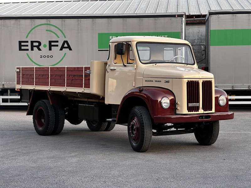 Scania VABIS AL 36 FULL RESTAURIERT ORIG KM - Camion plateau: photos 4 Scania VABIS AL 36 FULL RESTAURIERT ORIG KM - Camion plateau: photos 4