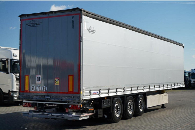 Schmitz Cargobull FIRANKA / WINDA ZAŁADOWCZA / 2x OŚ PODNOSZONA / KOSZ NA PALETY - Semi-remorque rideaux coulissants: photos 1 Schmitz Cargobull FIRANKA / WINDA ZAŁADOWCZA / 2x OŚ PODNOSZONA / KOSZ NA PALETY - Semi-remorque rideaux coulissants: photos 1