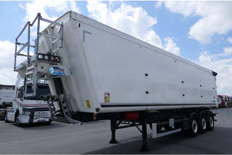 Schmitz Cargobull WYWROTKA 58 M3 / MULDA ALUMINIOWA / KLAPO-DRZWI / OŚ PODNOSZONA - Semi-remorque benne: photos 3 Schmitz Cargobull WYWROTKA 58 M3 / MULDA ALUMINIOWA / KLAPO-DRZWI / OŚ PODNOSZONA - Semi-remorque benne: photos 3