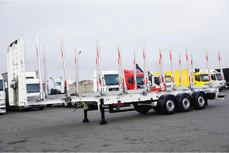 Schwarzmüller / KŁONICOWA / DO DREWNA WAGA 5 700 KG / OŚ PODNOSZONA - Remorque grumier: photos 3 Schwarzmüller / KŁONICOWA / DO DREWNA WAGA 5 700 KG / OŚ PODNOSZONA - Remorque grumier: photos 3