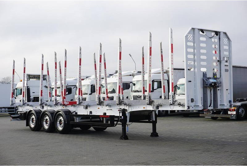 Schwarzmüller / KŁONICOWA / DO DREWNA WAGA 5 700 KG / OŚ PODNOSZONA - Remorque grumier: photos 2 Schwarzmüller / KŁONICOWA / DO DREWNA WAGA 5 700 KG / OŚ PODNOSZONA - Remorque grumier: photos 2