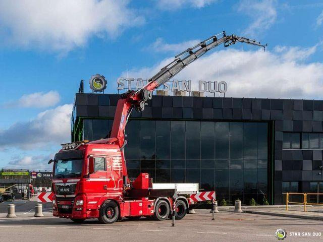 MAN TGX 28.500 6x2 HMF 5020K-RC Fly Jib Crane - Tracteur routier: photos 2 MAN TGX 28.500 6x2 HMF 5020K-RC Fly Jib Crane - Tracteur routier: photos 2