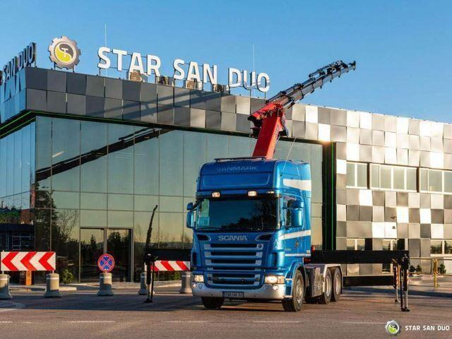 Scania R500 6x4 PALFINGER PK 44002 Crane Kran - Tracteur routier: photos 1 Scania R500 6x4 PALFINGER PK 44002 Crane Kran - Tracteur routier: photos 1