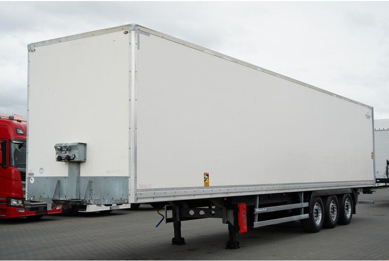 Trouillet KONTENER / KOFFER / DWIE OSIE PODNOSZONE / SAF / BARDZO MOCNA - Semi-remorque fourgon: photos 1 Trouillet KONTENER / KOFFER / DWIE OSIE PODNOSZONE / SAF / BARDZO MOCNA - Semi-remorque fourgon: photos 1